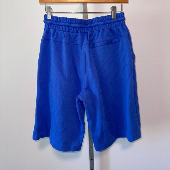 Puma X Ami Alexandre Mattiussi Blue Long Shorts Mens Size Small $110 Cotton - Picture 2 of 5